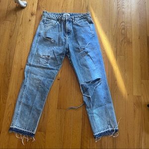 Forever 21 ripped jeans